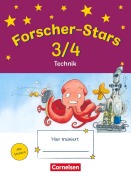 Cover-Bild zum Titel 'Forscher-Stars 3./4. Schuljahr. Technik' von 'Monika Buntrock, Barbara Kiesinger-Jehle, Dirk Menzel, Heidrun Rebenstorff'