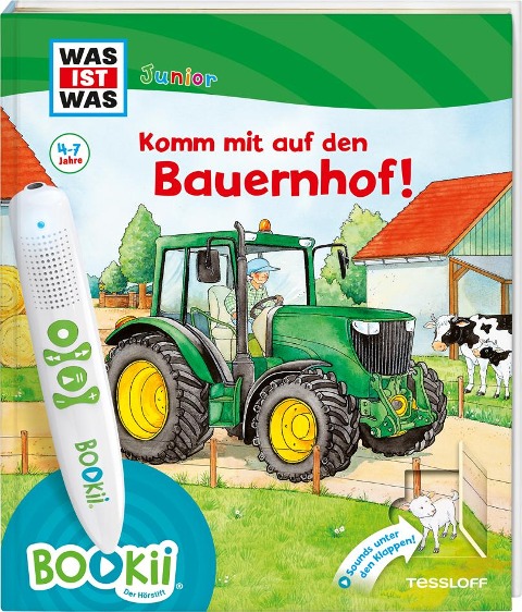 BOOKii® WAS IST WAS Junior Komm mit auf den Bauernhof! - Christina Braun, Claudia Kaiser, Martin Lickleder