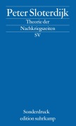 Cover-Bild zum Titel 'Theorie der Nachkriegszeiten' von 'Peter Sloterdijk'