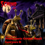 Cover-Bild zum Titel 'Prehistoric Goth Snail Lawyers II' von 'Cowabunga Harris'