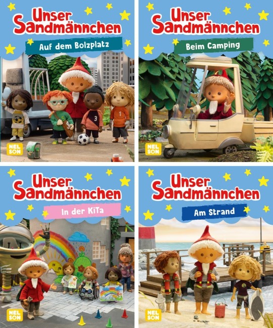 Nelson Mini-Bücher: Unser Sandmännchen 9-12 - 