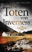 Cover-Bild zum Titel 'Die Toten von Inverness' von 'G. R. Halliday'