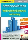 Cover-Bild zum Titel 'Stationenlernen Wahrscheinlichkeitsrechnung' von 'Hans-J. Schmidt'
