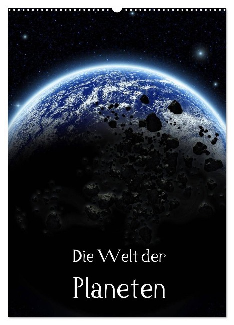 Die Welt der Planeten (Wandkalender 2025 DIN A2 hoch), CALVENDO Monatskalender - Simone Gatterwe