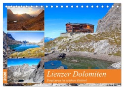 Cover-Bild zum Titel 'Lienzer Dolomiten (Tischkalender 2026 DIN A5 quer), CALVENDO Monatskalender' von 'Christa Kramer'