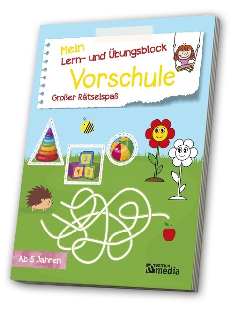 Mein Lern- & Übungsblock<BR>Vorschule: Großer Rätselspaß - 