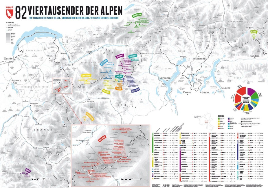 82 Viertausender der Alpen - Stefan Spiegel, Lana Bragin