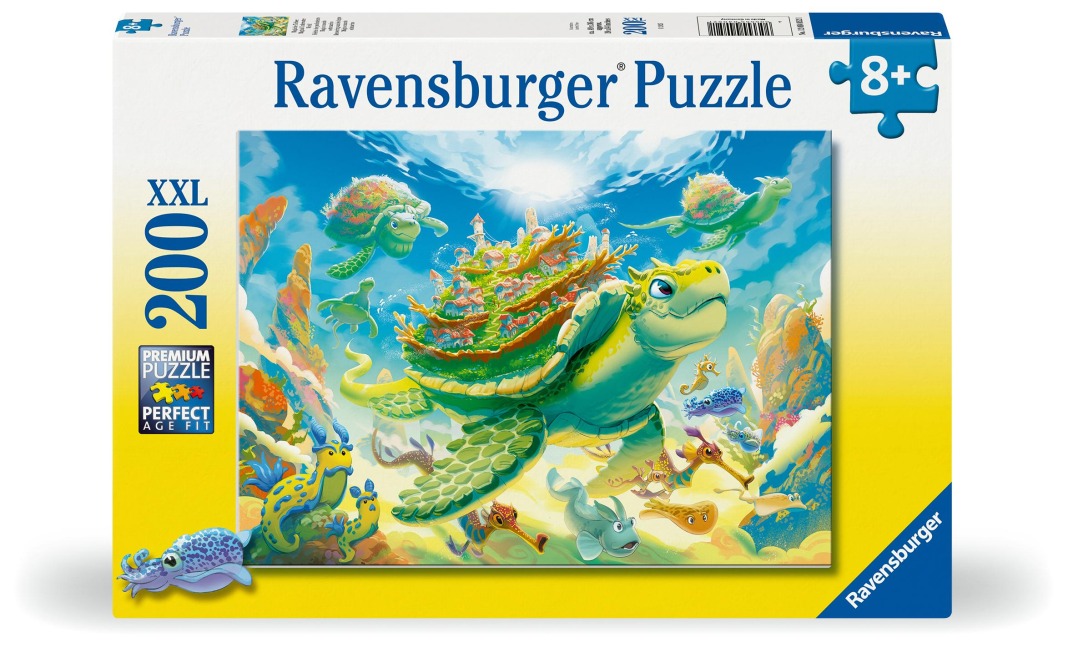 Kinderpuzzle 200 XXL Teile - Magische Tiefsee - 