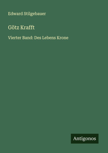 Götz Krafft - Edward Stilgebauer