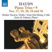 Cover-Bild zum Titel 'Haydn: Klaviertrios Vol. 9' von 'Eun-Sun/Solaun Hong'