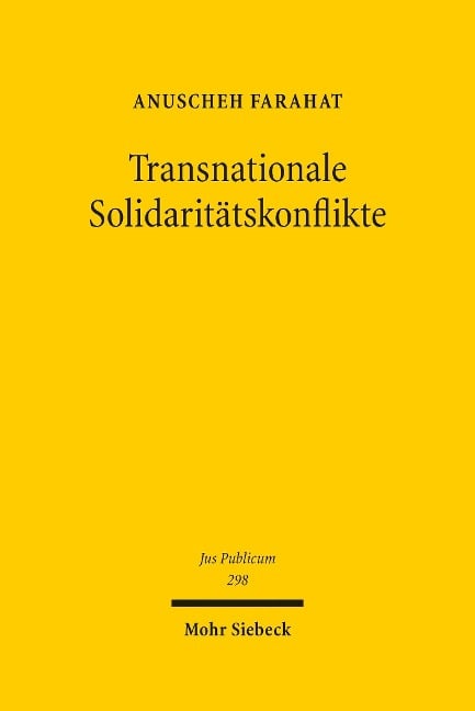 Transnationale Solidaritätskonflikte - Anuscheh Farahat