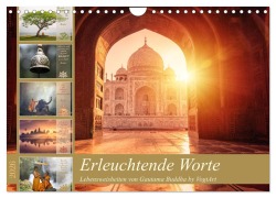 Cover-Bild zum Titel 'Erleuchtende Worte, Lebensweisheiten von Gautama Buddha by VogtArt (Wandkalender 2026 DIN A4 quer), CALVENDO Monatskalender' von 'VogtArt VogtArt'