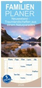 Familienplaner 2026 - Neuseeland - Traumlandschaften aus einem Naturparadies mit 5 Spalten (Wandkalender, 21 x 45 cm) CALVENDO - Matteo Colombo