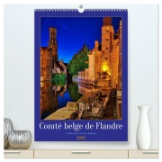 Comté belge de Flandre (Calendrier mural 2026 DIN A2 horizontal) calendrier de bureau - Clemens Stenner