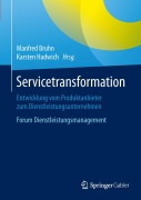 Cover-Bild zum Titel 'Servicetransformation' von ''