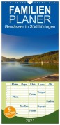 Cover-Bild zum Titel 'Familienplaner 2027 - Gewässer in Südthüringen mit 5 Spalten (Wandkalender, 21 x 45 cm) CALVENDO' von 'Torsten Irmer'