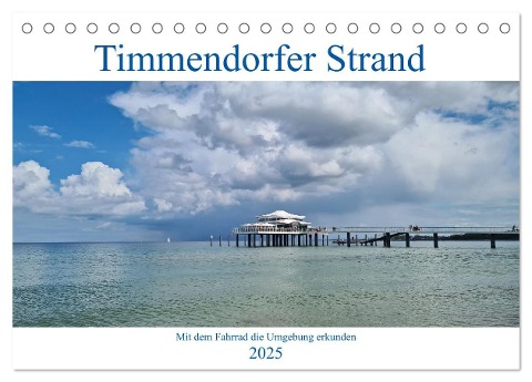 Timmendorfer Strand und Umgebung (Tischkalender 2025 DIN A5 quer), CALVENDO Monatskalender - Beate Bussenius