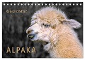 Alpaka Gesichter (Tischkalender 2025 DIN A5 quer), CALVENDO Monatskalender - Peter Roder