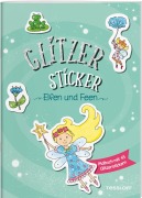 Cover-Bild zum Titel 'Glitzer Sticker Malbuch. Elfen und Feen' von ''