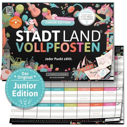 STADT LAND VOLLPFOSTEN® - JUNIOR EDITION - Für Kinder und Jugendliche
