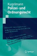 Cover-Bild zum Titel 'Polizei- und Ordnungsrecht' von 'Dieter Kugelmann'