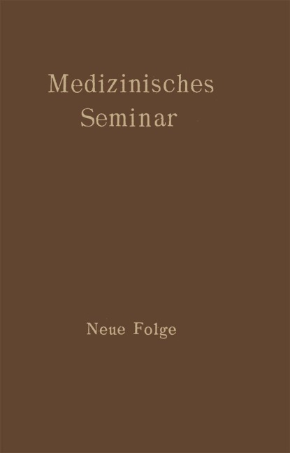 Medizinisches Seminar - 