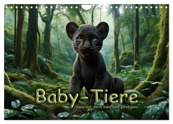 Cover-Bild zum Titel 'Baby-Tiere (Wandkalender 2026 DIN A4 quer), CALVENDO Monatskalender' von 'Peter R. Stuhlmann'