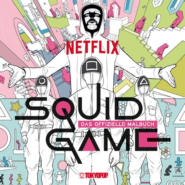 Squid Game: Das offizielle Malbuch - 