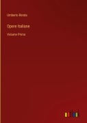 Cover-Bild zum Titel 'Opere Italiane' von 'Umberto Renda'