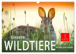 Unsere Wildtiere - scheu und schön (Wandkalender 2026 DIN A3 quer), CALVENDO Monatskalender - Peter Roder