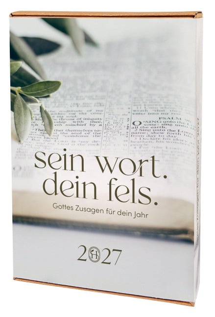 Sein Wort. Dein Fels. 2027 - 