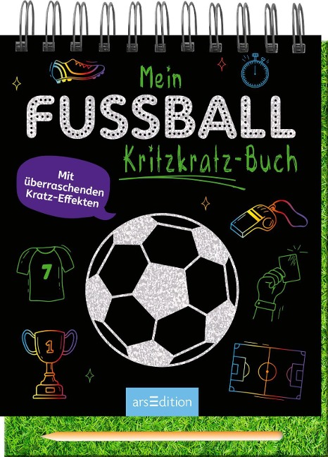 Mein Fußball-Kritzkratz-Buch - 