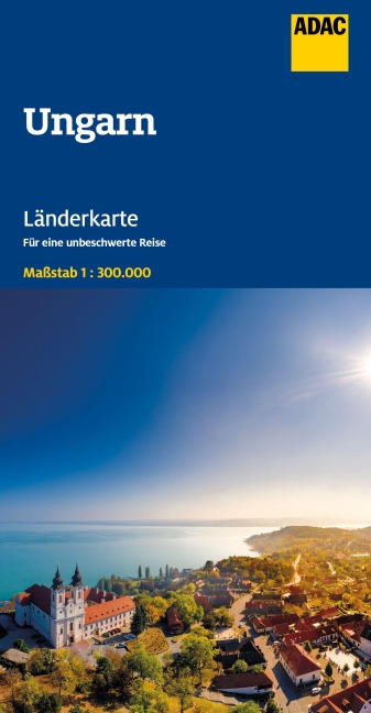 ADAC Länderkarte Ungarn 1:300.000 - 