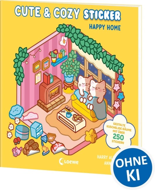 Cute & Cozy Sticker - Happy Home - 