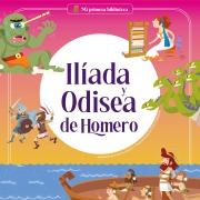 Cover-Bild zum Titel 'Ilíada y Odisea de Homero' von 'Maria Cecilia Cavallone, Jordi Solé'