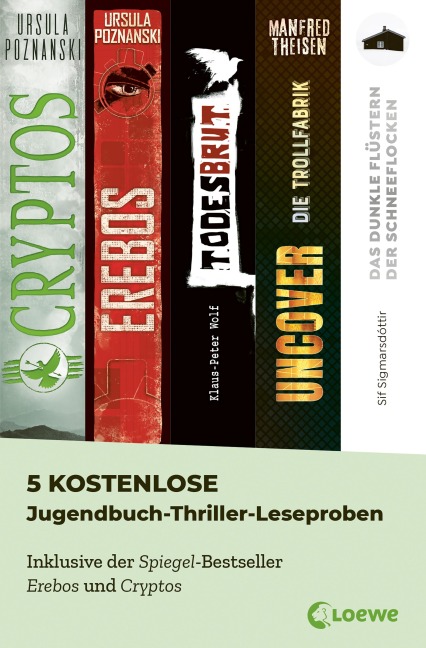 5 kostenlose Jugendbuch-Thriller-Leseproben - 