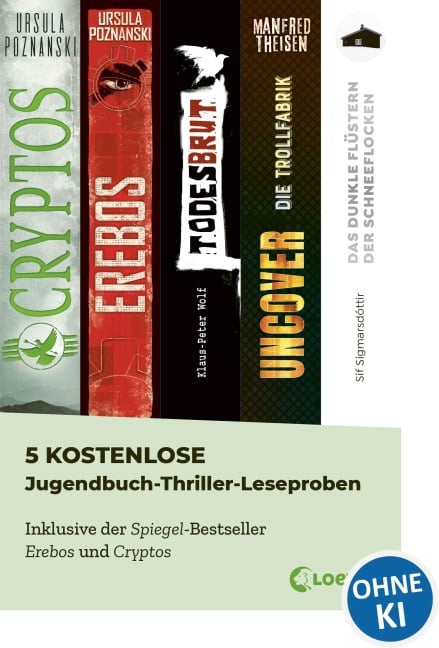5 kostenlose Jugendbuch-Thriller-Leseproben - 