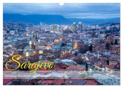 Cover-Bild zum Titel 'Sarajevo - Vielfältige Hauptstadt von Bosnien und Herzegowina (Wandkalender 2027 DIN A3 quer), CALVENDO Monatskalender' von 'Drachenkind-Fotografie'