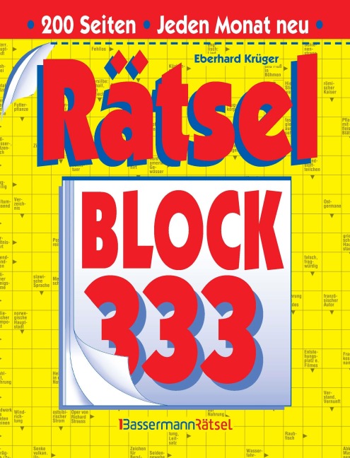 Rätselblock 333 (5 Exemplare à 2,99 EUR) - Eberhard Krüger