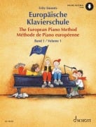 Cover-Bild zum Titel 'Europäische Klavierschule Band 1' von 'Fritz Emonts'