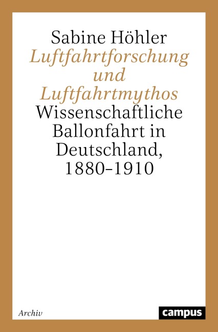 Luftfahrtforschung und Luftfahrtmythos - Sabine Höhler