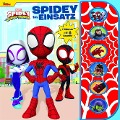 Marvel Spidey und seine Super-Freunde - Spidey im Einsatz - Soundbuch mit Fühlleiste und 6 Geräuschen für Kinder ab 3 Jahren - 