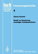 Cover-Bild zum Titel 'Modell zur Berechnung verzweigter Antriebsstrukturen' von 'Helmut Summer'