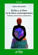 Cover-Bild zum Titel 'El ser y el otro en la ética contemporánea' von 'Seyla Benhabib'