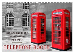 Cover-Bild zum Titel 'Die bekannteste Telefonzelle der Welt - Telephone Booth (Wandkalender 2026 DIN A3 quer), CALVENDO Monatskalender' von 'Peter Roder'