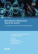 Cover-Bild zum Titel 'Betrieblicher Datenschutz Schritt für Schritt' von 'Grit Reimann'