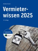 Cover-Bild zum Titel 'Vermieterwissen 2025' von 'Andreas Stürzer'