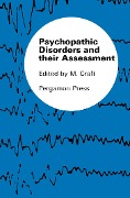 Cover-Bild zum Titel 'Psychopathic Disorders and Their Assessment' von ''