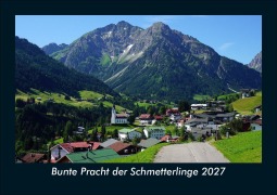 Cover-Bild zum Titel 'Bunte Pracht der Schmetterlinge 2027 Fotokalender DIN A5' von 'Tobias Schmitt, Kevin Heber'
