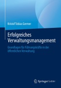 Cover-Bild zum Titel 'Erfolgreiches Verwaltungsmanagement' von 'Kristof Tobias Germer'